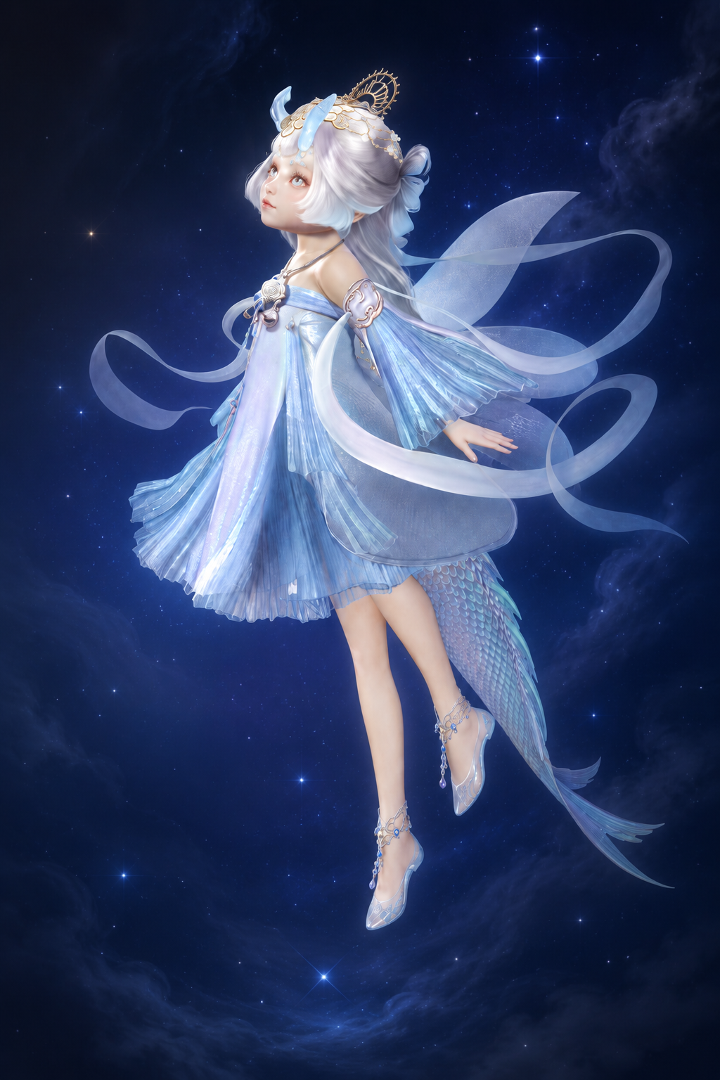 Lil Bel full-body attendant image recreated from the supplied game screenshots